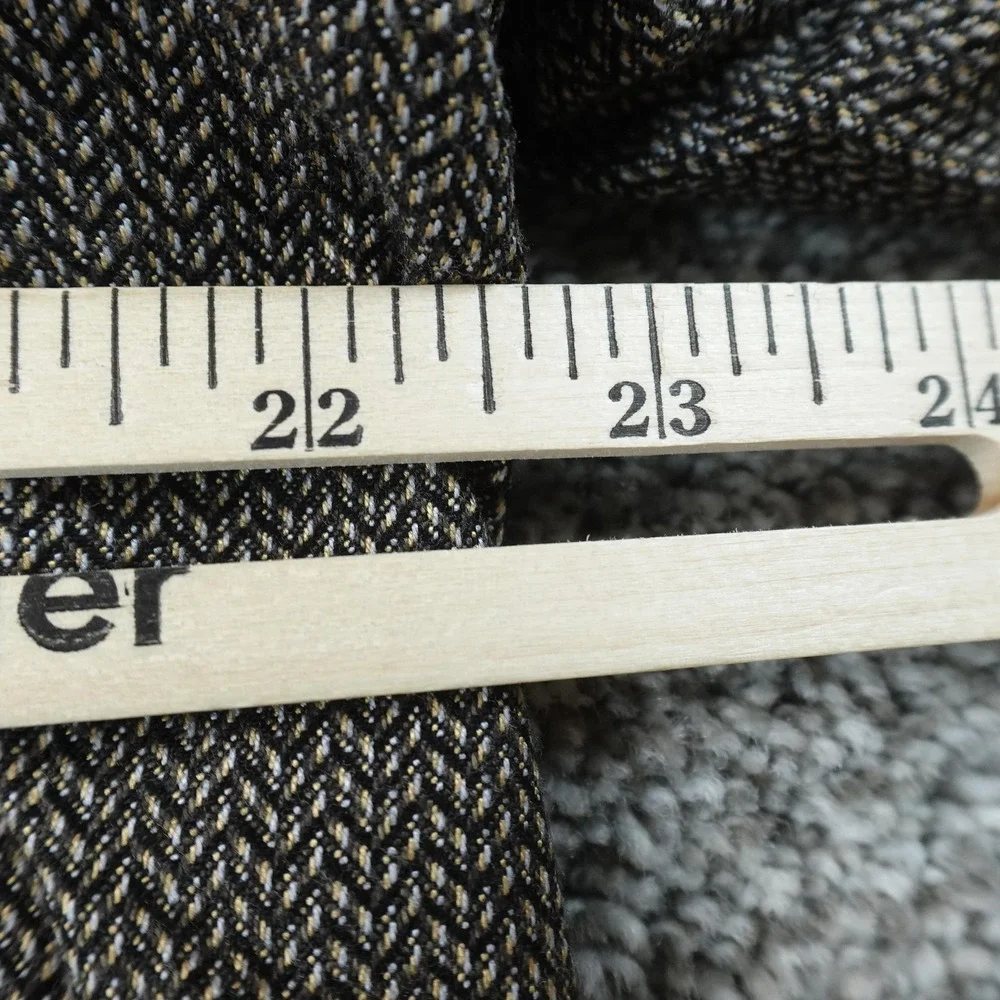 Jack Victor Blazer Mens 42 Brown Herringbone Bamboo Sport Coat Suit Jacket Top